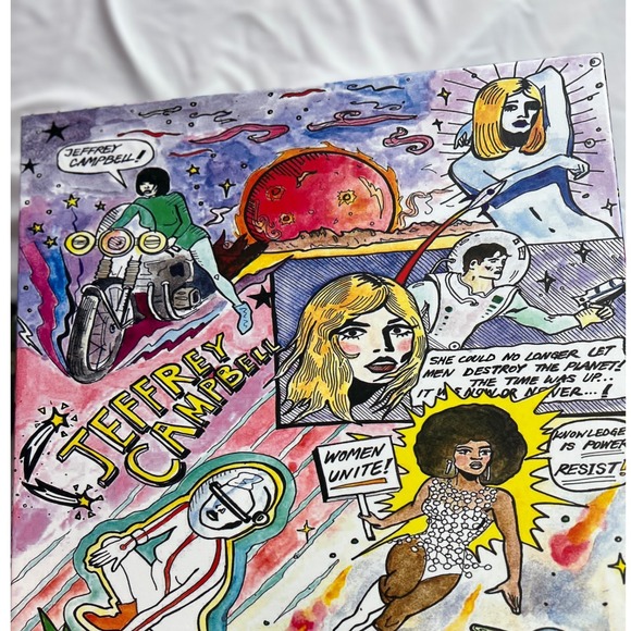 Jeffree Star Nevrtheles White Mesh Multi Butterfly Western Boots Heels Size 8M - Picture 3 of 7